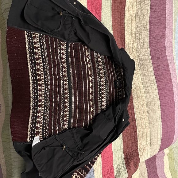 XS sweater/jean jacket - Picture 5 of 6